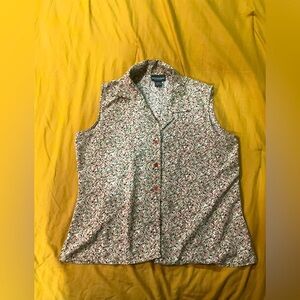 Y2K Casual Vest Notations Clothing Co. Large